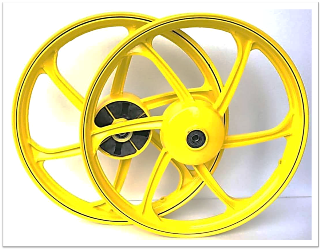 SCP Sport Rim 001 Yellow Black